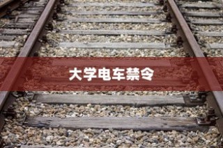 特定大学电车禁令，理解与探讨的视角分析