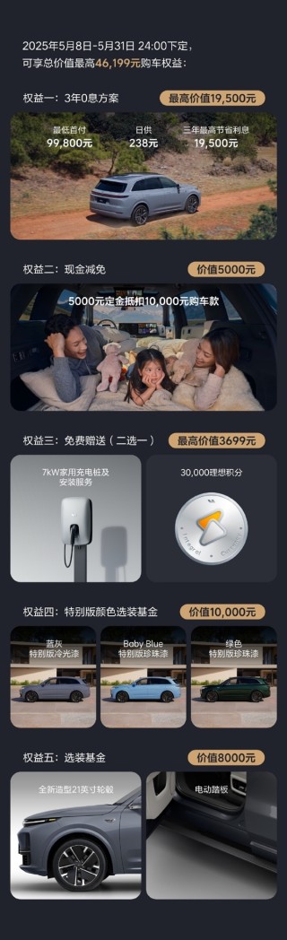 理想L7智能焕新版，超越三十万市场，交付量冠军的新能源巨头！