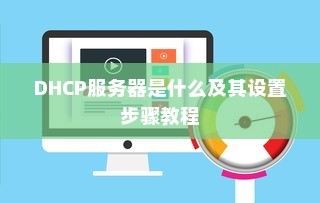 DHCP服务器是什么及其设置步骤教程