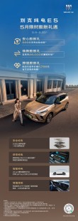 别克E5五月限时膨胀礼遇，999元独享商业全险特权活动开启