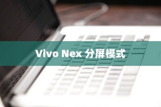 轻松掌握！在Vivo Nex中开启分屏模式的简单步骤