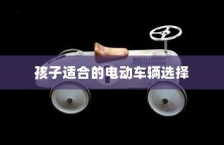 全方位考量，为孩子挑选适合的电动车辆指南