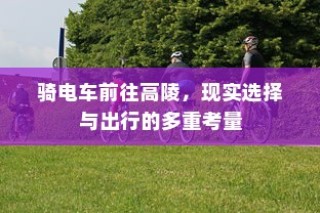 现实选择下的出行决策，骑电车前往高陵的多重考量