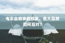 电车自燃事故频发，品牌如何应对挑战？