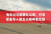 电车过马路是否需要礼让？行车安全与人道主义精神的探讨