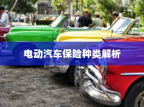 电动汽车保险种类解析与全险购买指南