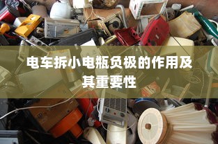 电车拆小电瓶负极的作用及其重要性