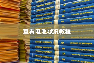 如何查看小米10S电池状况—详细教程